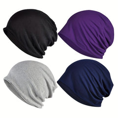 Cotton Slouchy Beanie Hip Hop Lightweight Beanie for Men Women