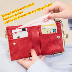 Personalized Women's Flower Name Wallet Gift for Mother, Wife, BFF