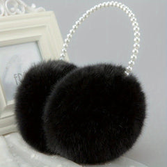Plush Ear Muffs Women Winter Accessories Christmas Party Headwear