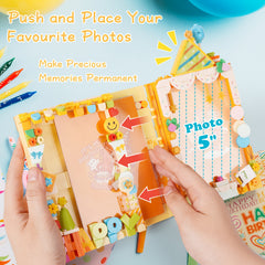 Photo Album Building Blocks Toys 12 Photo Frame Birthday Christmas Year