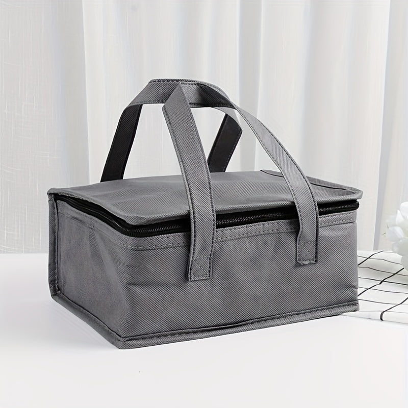 Foldable Insulated Lunch Bag Reusable Cooler Lunch Box Waterproof Bento Bag