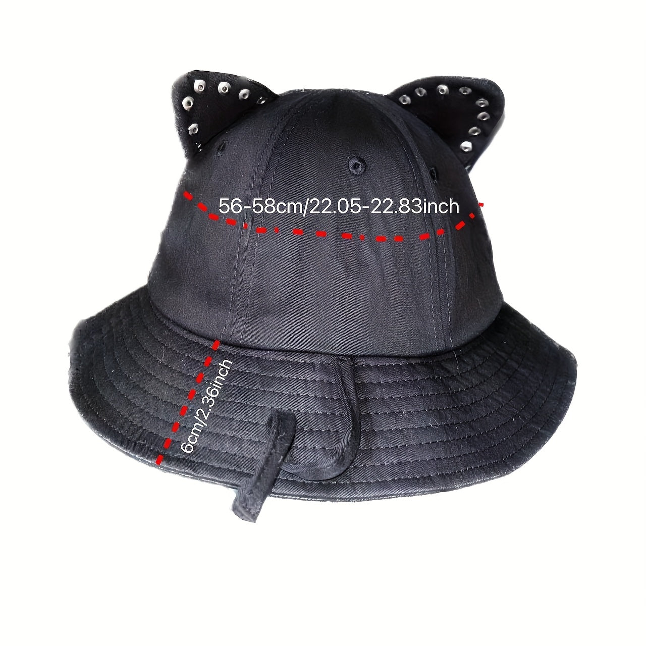 Sweet Cat Ear Fisherman Hat Sun Protection Hat For Boys And Girls