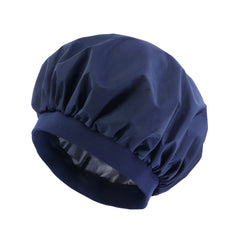 Waterproof Reusable Women's Shower Cap Double Hair Cap PEVA Lined