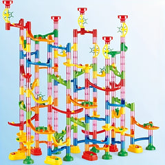 Colorful Marble Run Track Set for Children Ages 3