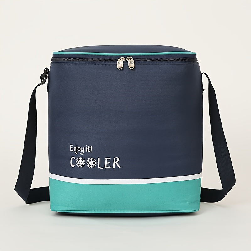 Large Capacity Insulated Lunch Box Bag for Outdoor Picnic