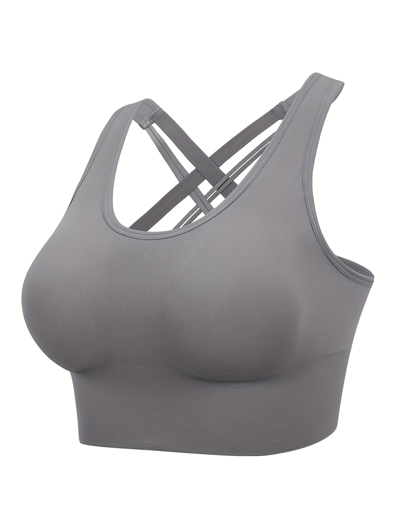 Criss Cross Back Sports Bra for Workout