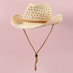 Breathable Sunshade Cowboy Hat for Outdoor Activities
