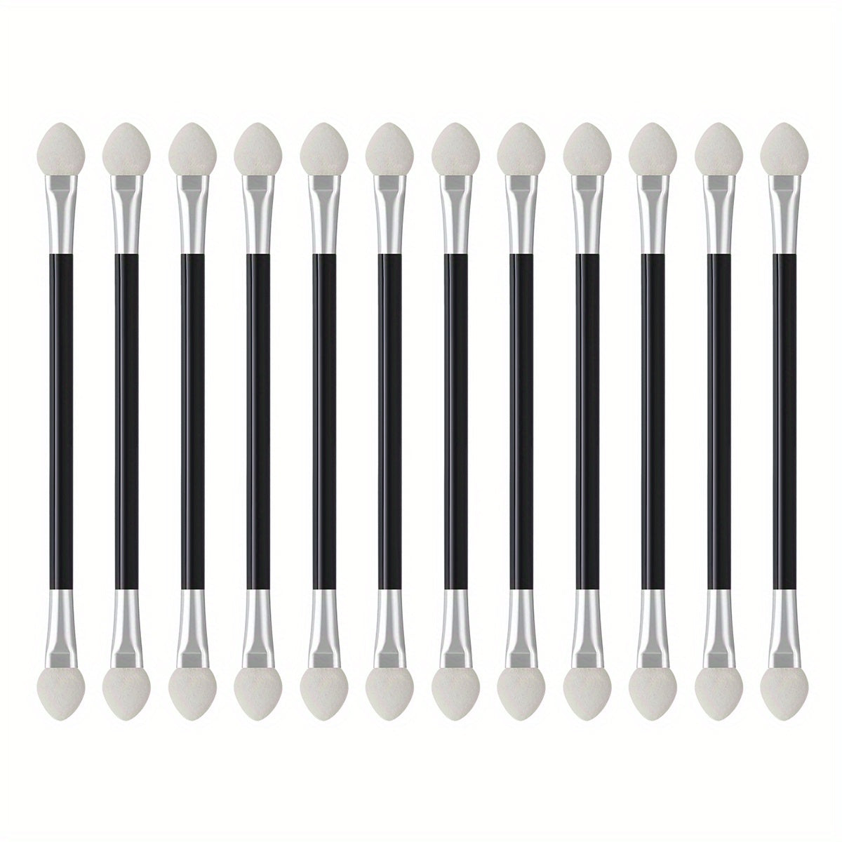 12pcs Dual Head Eyeshadow Brushes Makeup Applicator