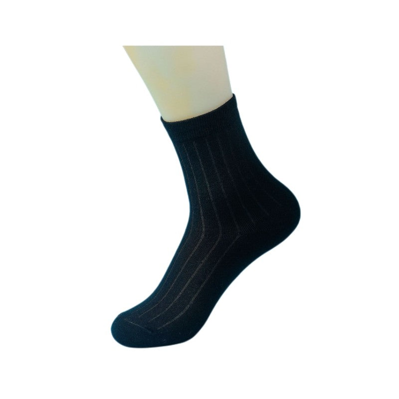 Women's Solid Tube Socks, 3 Pairs