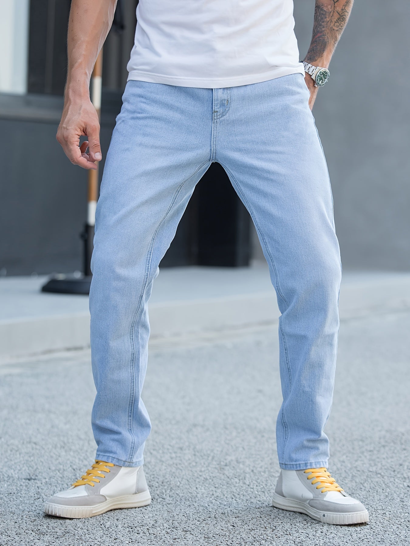 Men's Casual Slim Fit Jeans