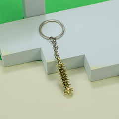 Metal Nine layer Tower Pendant Accessory Key Ring Keychain Gift