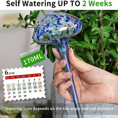 1pc 170ml Glass Plant Watering Globes Self Water Bulbs