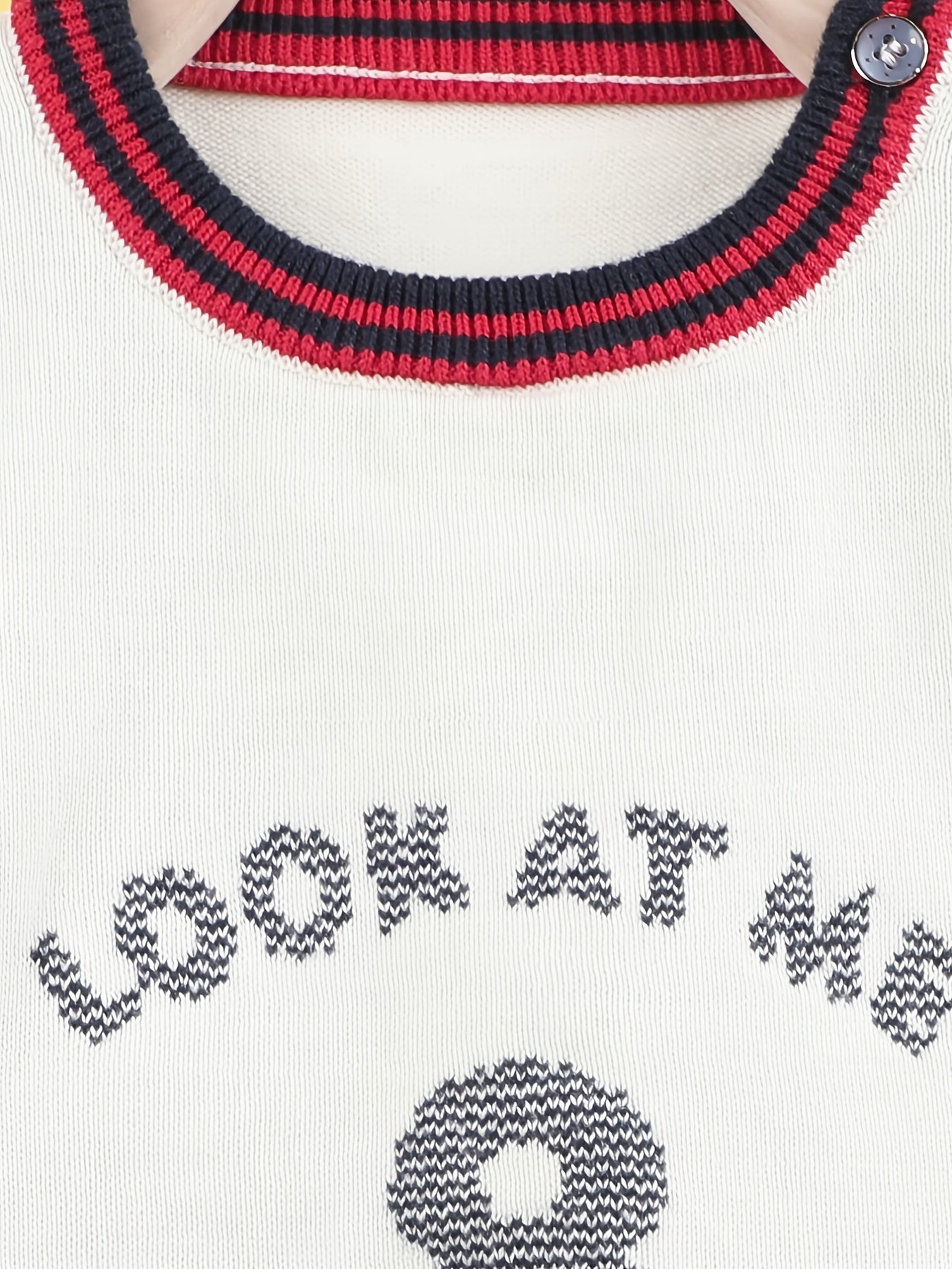 Baby Boys Round Neck Sweater Vest