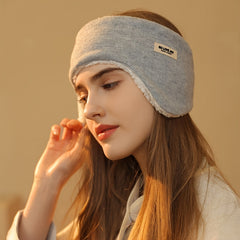 Fleece Earmuffs Windproof Headband for Winter Outdoors
