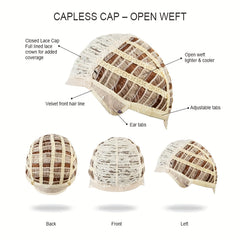Men's Synthetic Short Wig Heat Resistant Silk Wig + Hair Net