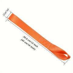 10pcs Soft Loop Tie Down Straps for Securing ATV UTV Motorcycles
