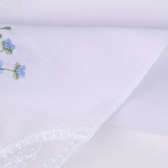 Bridal Wedding Handkerchiefs with Lace Trim Something Gift