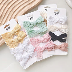 Sweet Bowknot Hair Clips for Baby Girl