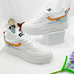 Women's Lace Up Board Shoes Lightweight Casual Sports Shoes
