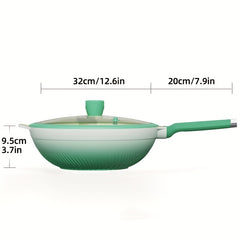 Non Stick Aluminum Skillet for Gas Stove & Induction Cooker PFOA Cookware