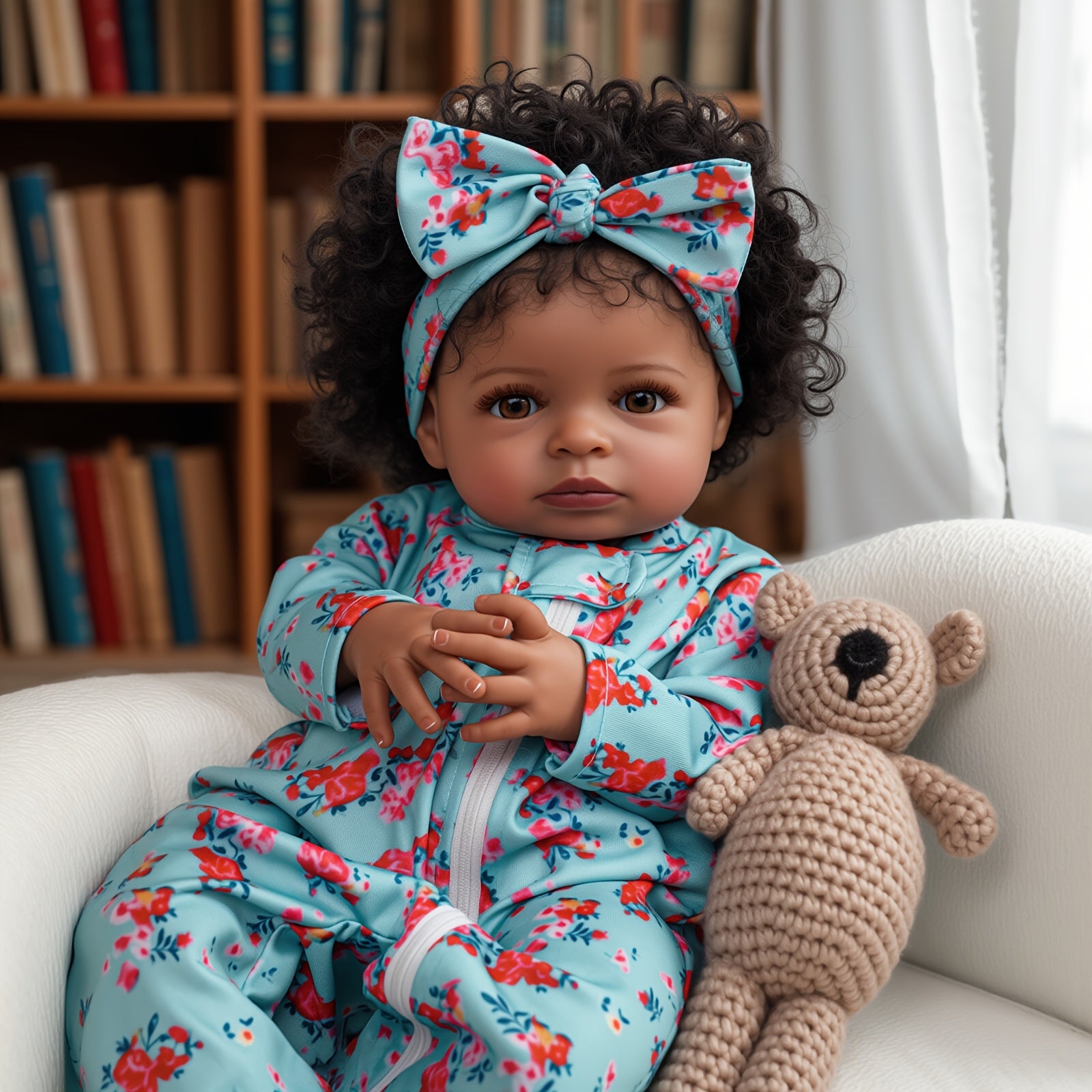 Lifelike Reborn Baby Dolls 20Inch Fabric body vinyl limbs Real Life Baby