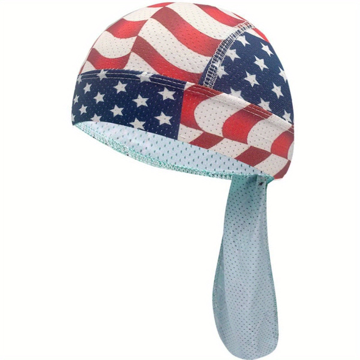 Men's Skull Cap Sweat Wicking Doo Rag Cooling Bandana