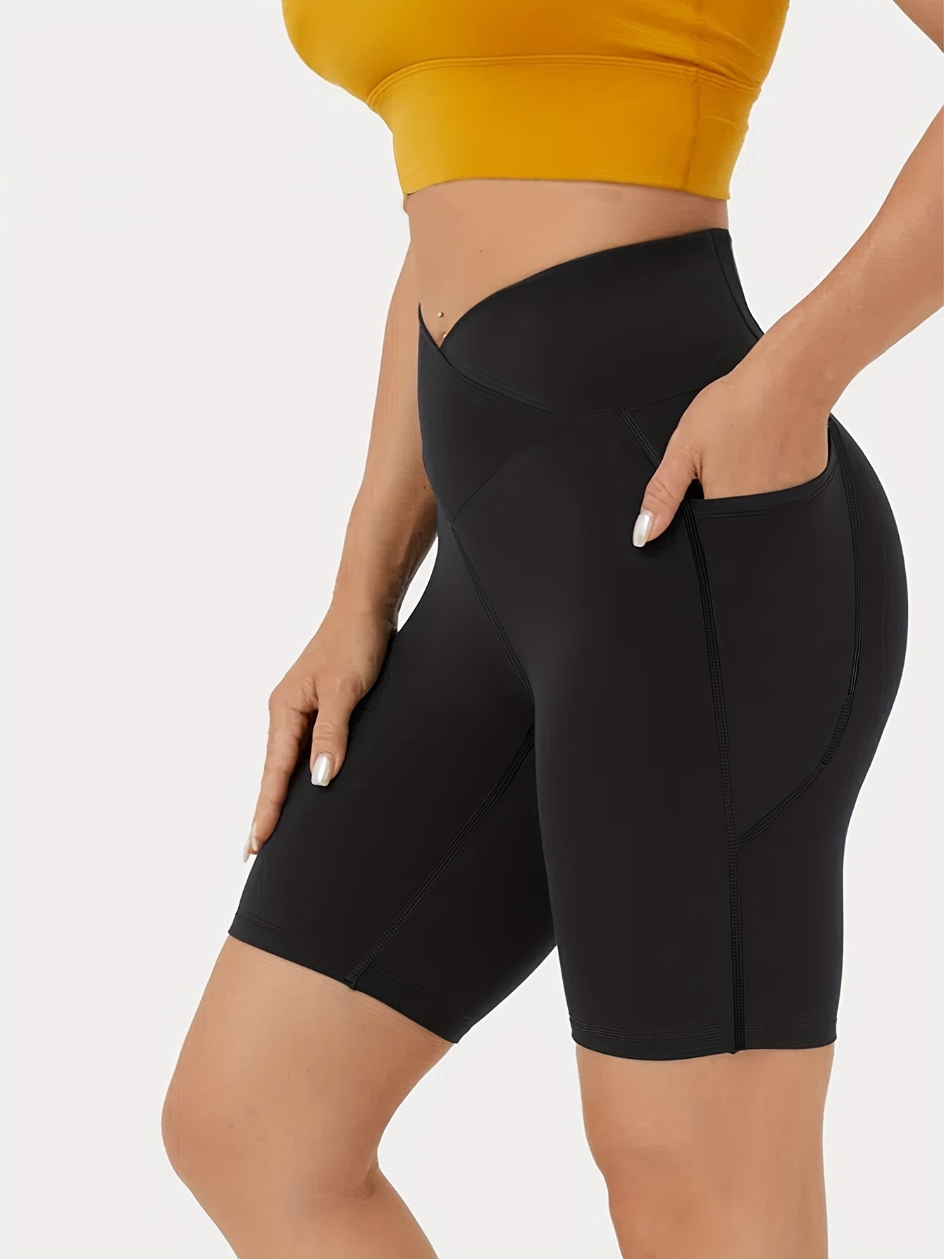 Tummy Control High Waist Biker Shorts
