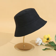 Vintage Cartoon Bucket Hat Hedgehog Mushroom Print Reversible Sun Hat
