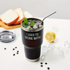 30oz Portable Sports Water Bottle Leakproof Cup for Office and Outdoor