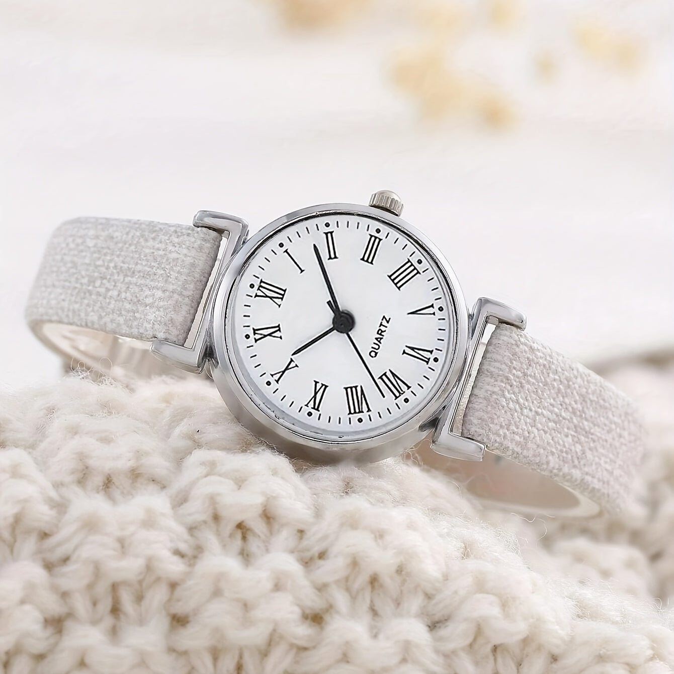 Dial Zine Alloy Watch For Girl Student