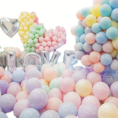 100pcs Thickened Latex Balloon Bar Birthday Party Wedding Decoration