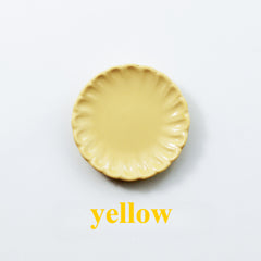 Steak Plate for Dollhouse Accessories 1:6 1:12 Scale