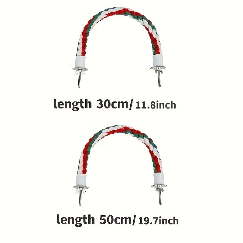 Durable Pet Stand Rope Parrot Chew Toy