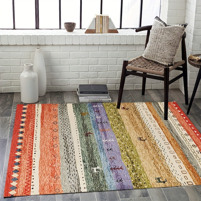 Nordic Moroccan Ethnic Style Carpet Mat Living Room Sofa Coffee Floor Mat