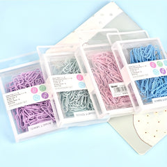60pcs Paper Clips Set - 40pcs 1 inch, 20pcs 2 inch Clips