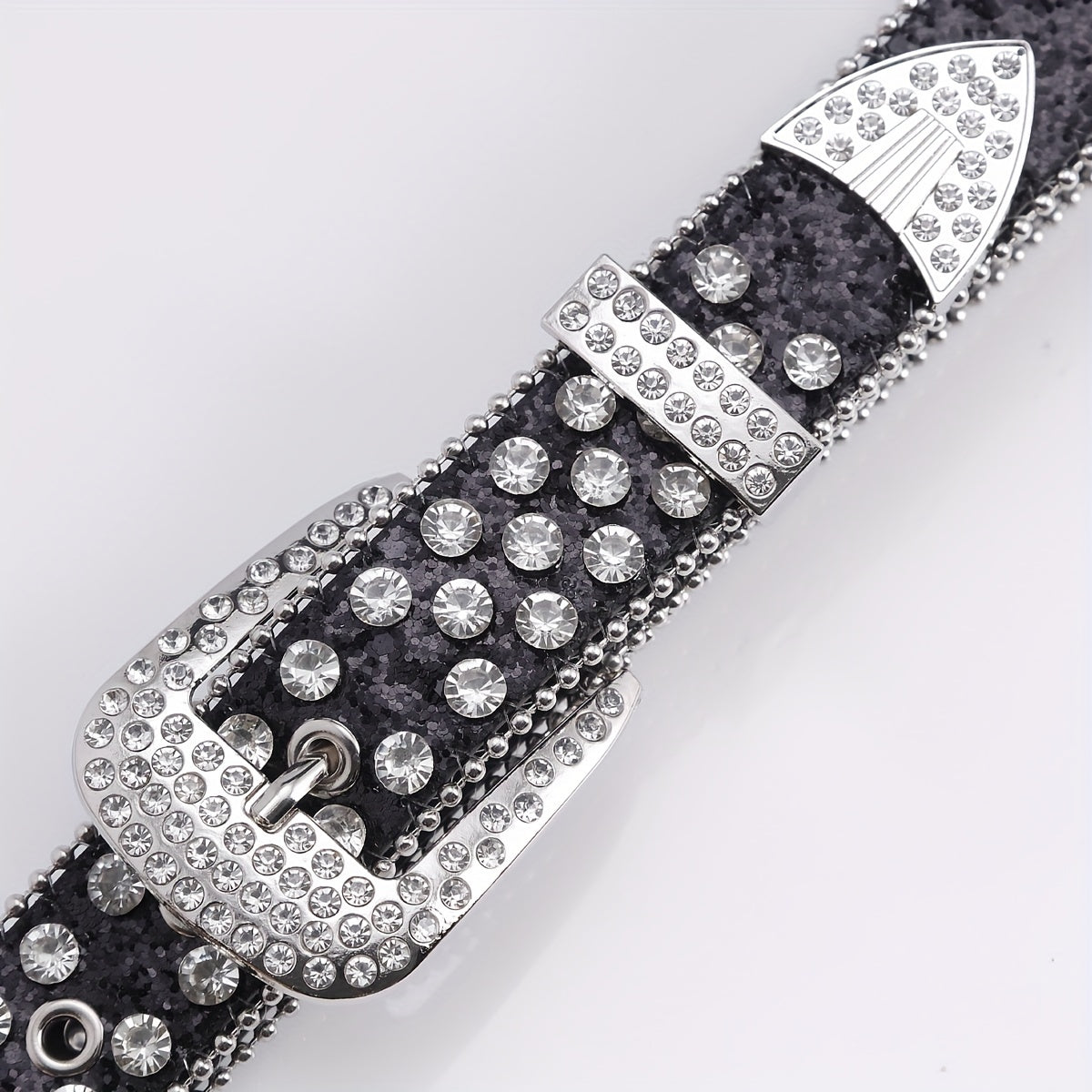 Hip Hop Punk Style Skull Leather Belt
