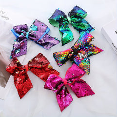 Sequin Fishtail Bow Accessories for Party Performance