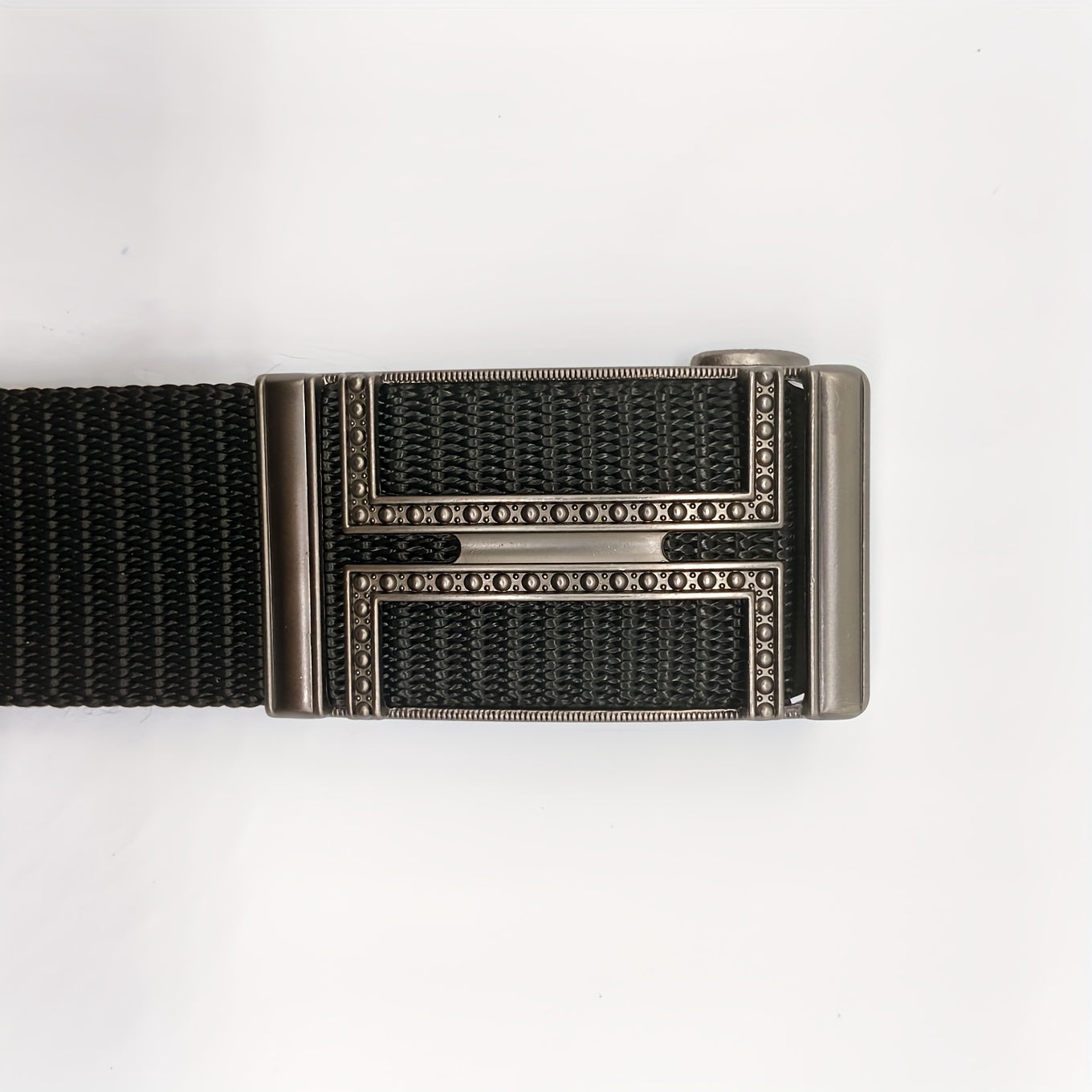 Men's Ratchet Nylon Web Belt For Jeans Casual with Auto Buckle Tactical Belt