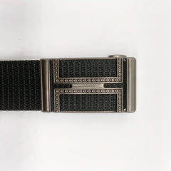 Men's Ratchet Nylon Web Belt For Jeans Casual with Auto Buckle Tactical Belt
