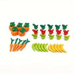Food Building Blocks Set Compatible With Classic Toys
