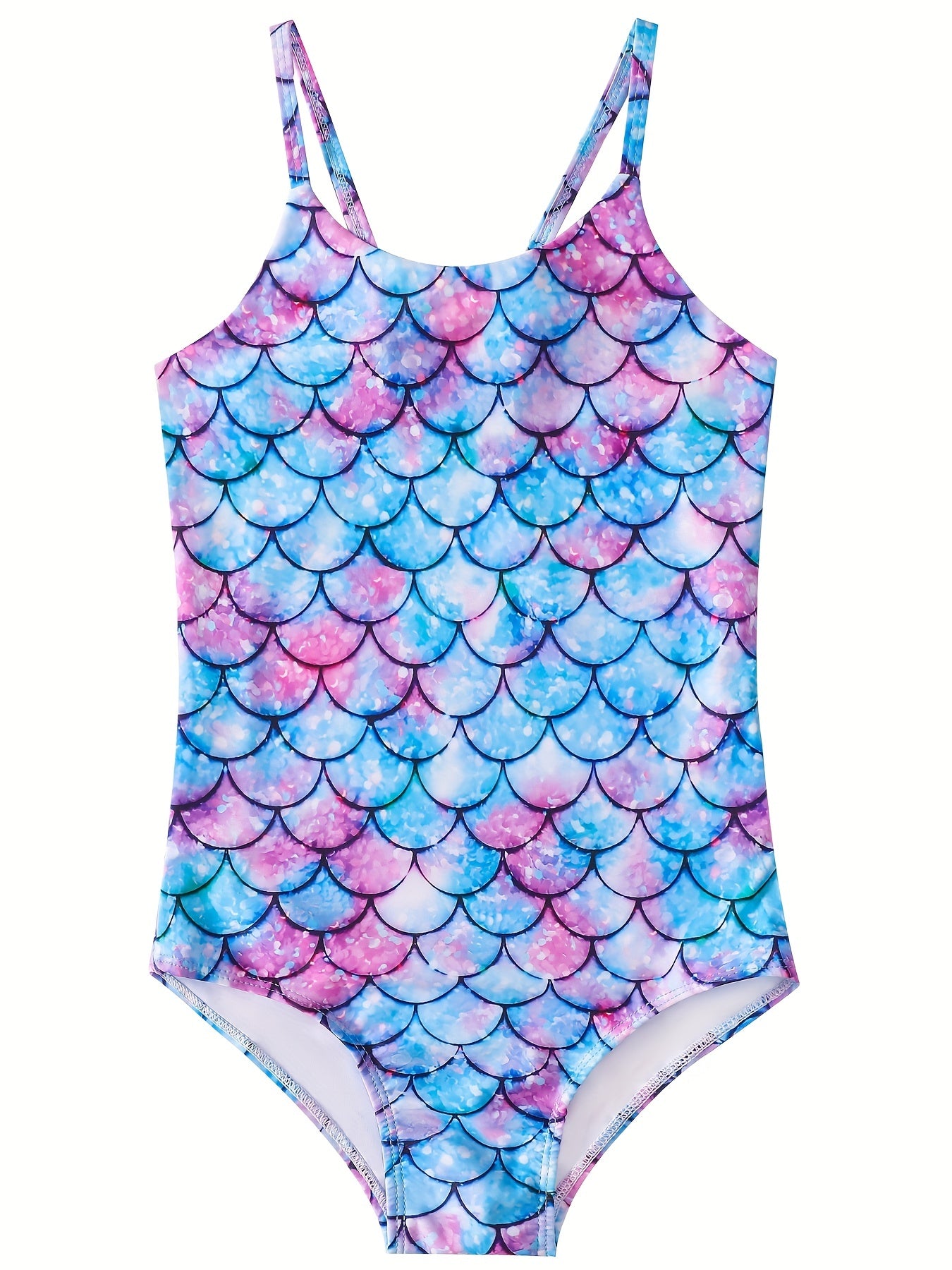 Mermaid Swimsuit for Girls Fish Scale Perfect for Pool