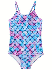 Mermaid Swimsuit for Girls Fish Scale Perfect for Pool