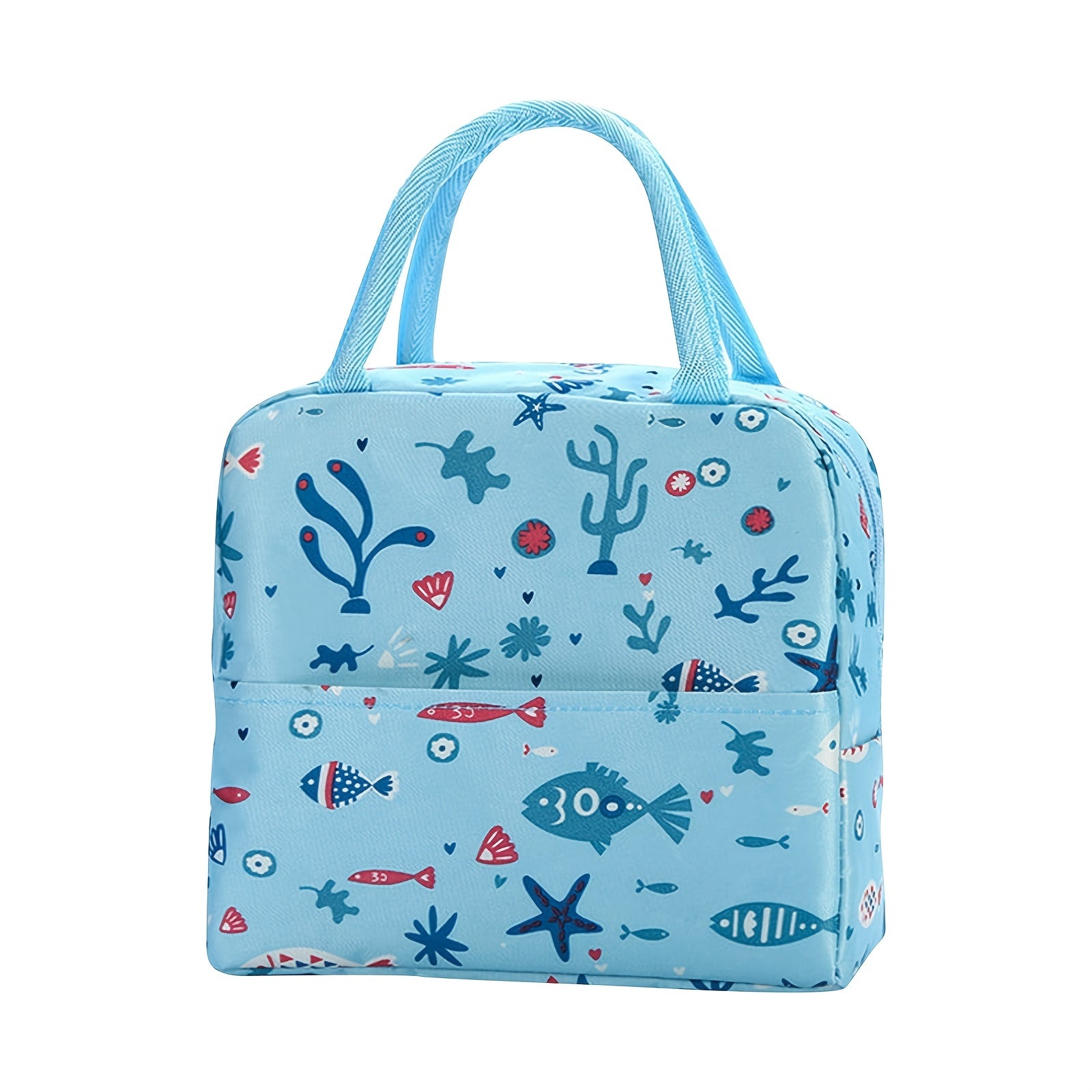 Insulated Bag Cartoon Lunch Box Bag Office School Picnic Beach Supplies