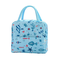 Insulated Bag Cartoon Lunch Box Bag Office School Picnic Beach Supplies