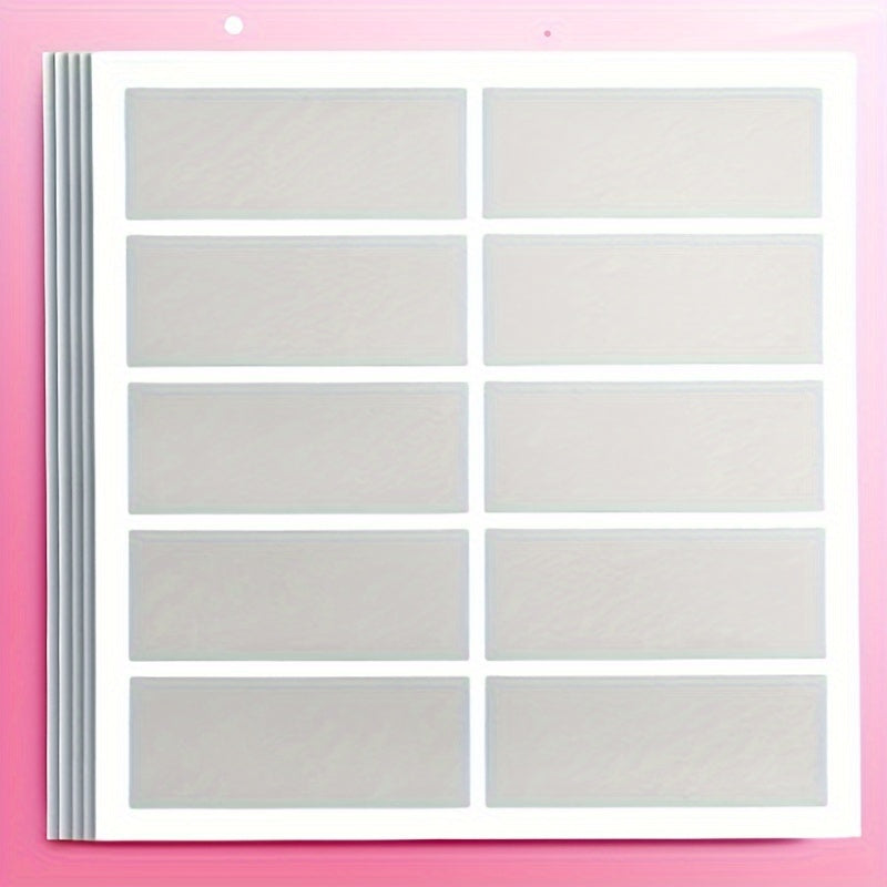 50pcs Scratch Off Stickers Party Favors Stationery Stickers