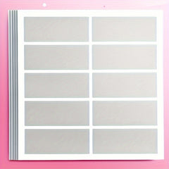 50pcs Scratch Off Stickers Party Favors Stationery Stickers