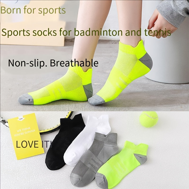 Breathable Sports Low Cut Ankle Socks for Women