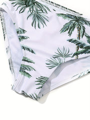 3pcs Girls Coconut Swimsuit Set for Summer Hawaii Vacay