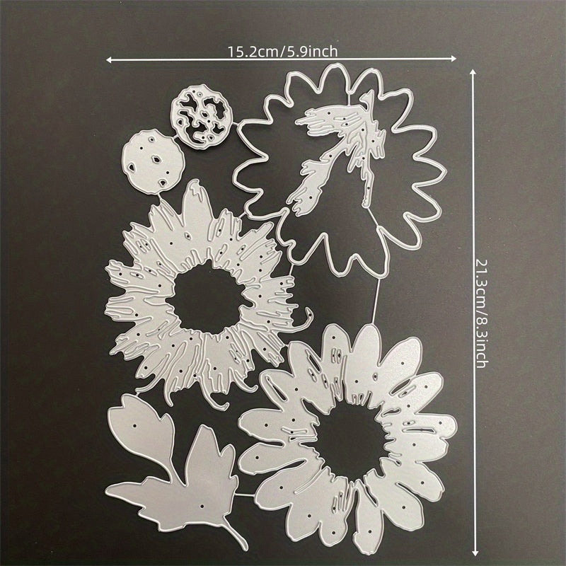 Spring Metal Cutting Dies for DIY Embossing Paper Card
