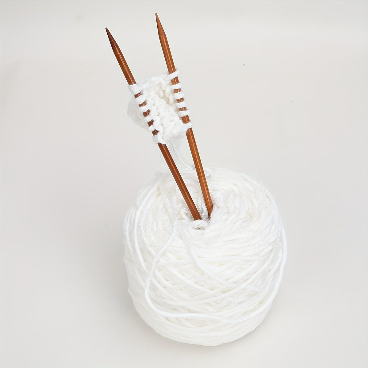 75pcs Double Pointed Knitting Needles Set - Carbonized Bamboo - 15 Sizes